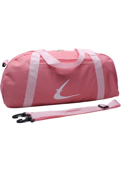 Somon Renk Suya Dayanıklı Kumaş Seyahat Spor Gym ve Fitness Çantası fırsatları