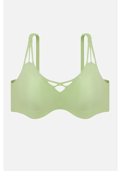 Ghost Dikişsiz Sütyen - Desteksiz - 2815 - Yeşil