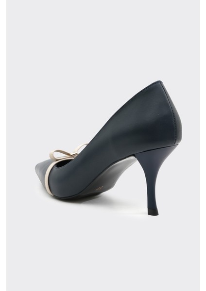 Kısa Topuklu Fiyonklu Kadın Stiletto modelleri