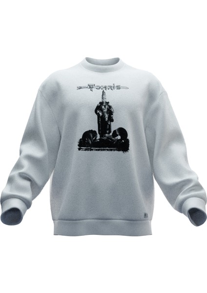 Tomris Hatun Baskılı Oversıze Sweatshırt (Unısex)
