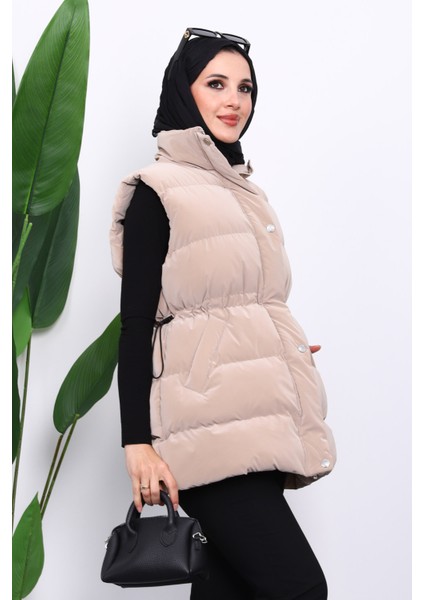 Vizon Bel Lastikli Cepli Şişme Yelek modelleri
