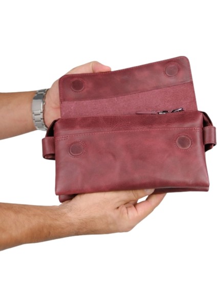 Hakiki Deri Unisex El Çantası | Boliva 9874 modelleri