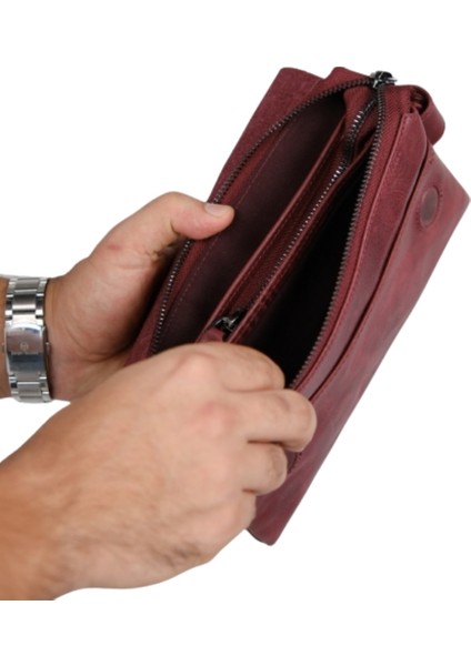 Hakiki Deri Unisex El Çantası | Boliva 9874 fırsatları