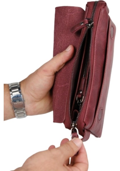 Hakiki Deri Unisex El Çantası | Boliva 9874 indirimleri