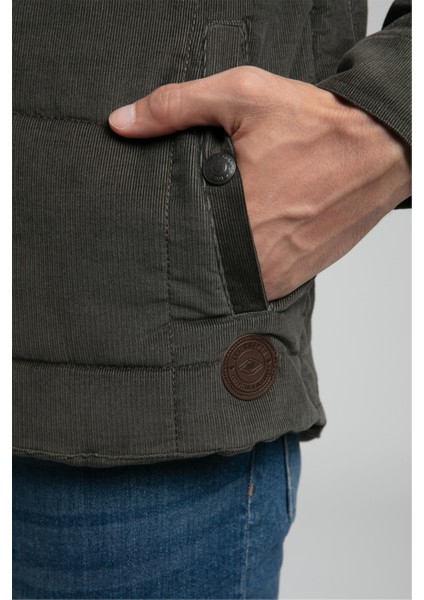 Preston Erkek Kadife Ceket Haki indirimleri