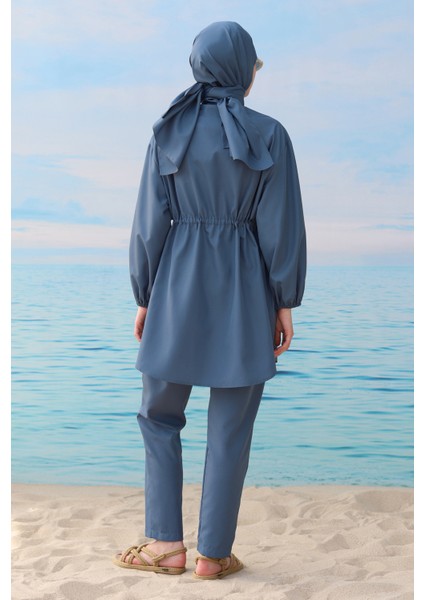 Rüzgarlıklı Yüzme Takımı Mavi