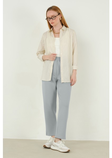 Scuba Pantolon Açık Gri