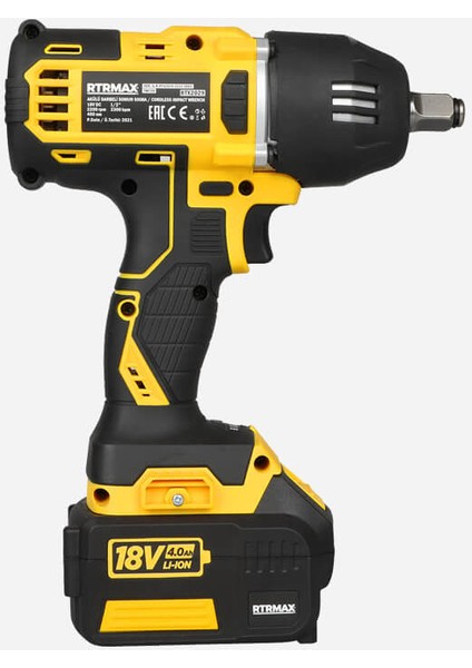 Akülü Somun Sıkma 18V 400NM 2X4AH Akü(Kömürsüz) X-Lıon fırsatları