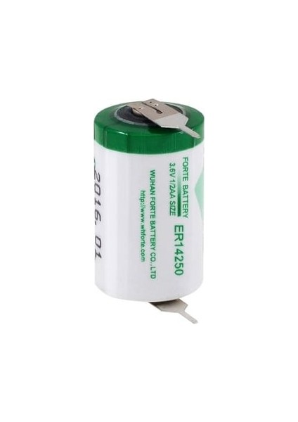 Forte 3.6V ER14250 1/2AA Lithium Pil