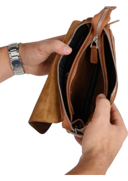 Hakiki Deri Unisex El Çantası | Boliva 9874 fırsatları