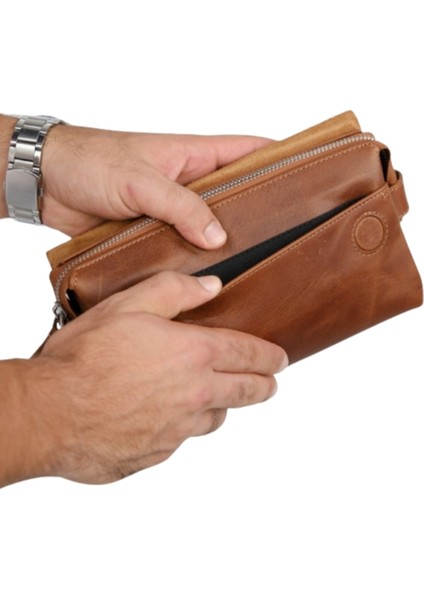 Hakiki Deri Unisex El Çantası | Boliva 9874 indirimleri