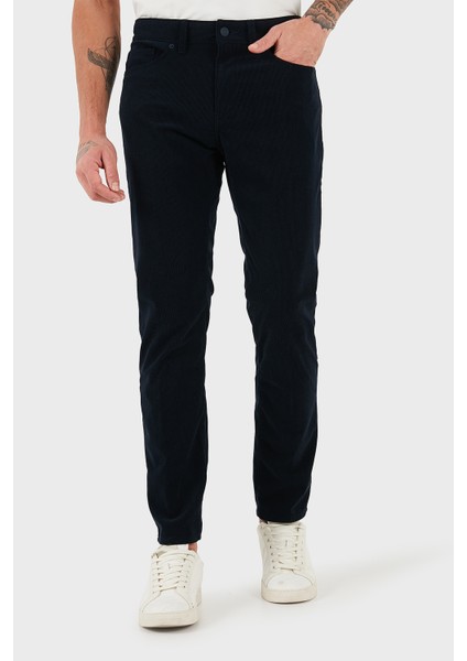 Slim Fit Normal Bel Dar Paça Kadife Pantolon Erkek Pantolon 50549468 404