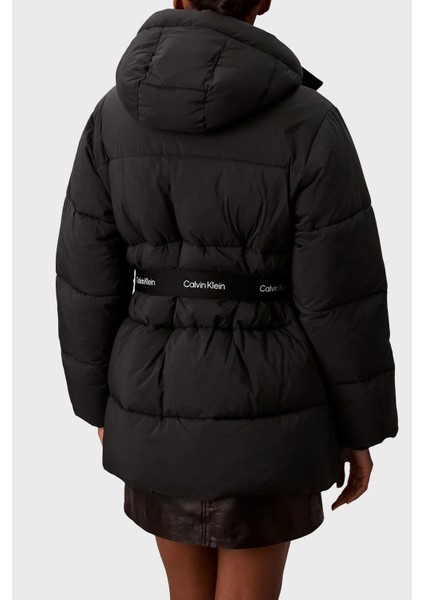 Regular Fit Kapüşonlu Kemer Detaylı Suya Dayanıklı Mont LV047D507GUB1 Bayan Mont LV047D507G Ub1 modelleri