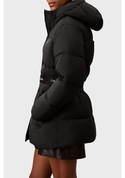 Regular Fit Kapüşonlu Kemer Detaylı Suya Dayanıklı Mont LV047D507GUB1 Bayan Mont LV047D507G Ub1 indirimleri