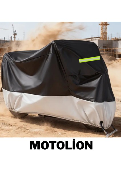 Honda Innova 125 Uyumlu (Gri-Siyah) Parç. Reflektörlü Motosiklet Brandası,örtüsü fiyatları