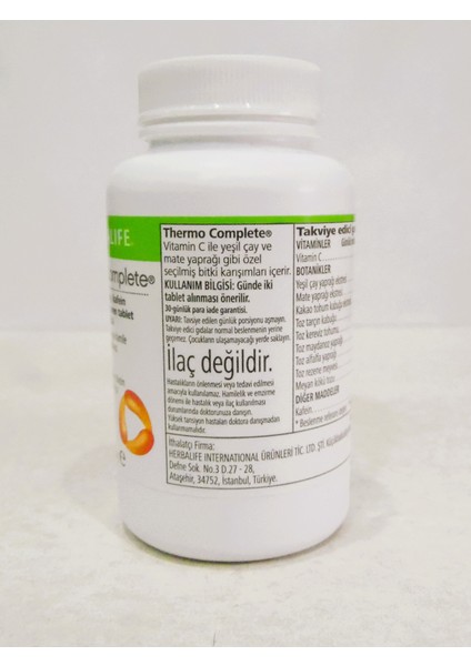 Thermo Complete 90 Tablet - Spor ve Yoğun Günler Için Zindelik Takviyesi 2'li Paket fırsatları