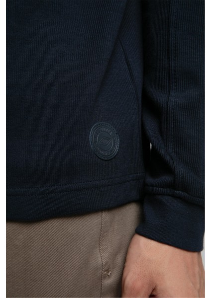 Desona Erkek Dik Yaka Sweatshirt Lacivert indirimleri