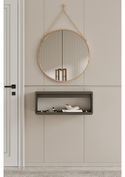 Noir Mdf Duvara Monte Dresuar 50 cm fırsatları