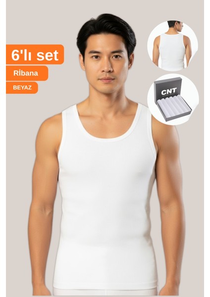 Ribana Kumaş Erkek 6'Lı Atlet