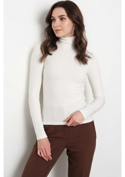 Kadın Premium Kalite Balıkçı Yaka Likralı Bluz indirimleri