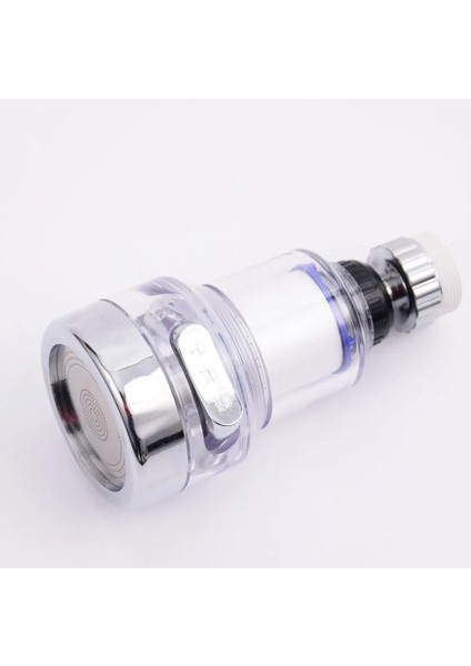 Filtreli Lüks Şeffaf Fonksiyonlu 360° Mutfak Lavabo Batarya Musluk Başlığı