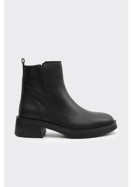 Hakiki Deri Comfort Taban Kadın Bot