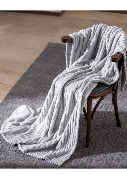 Corbeau Welsoft Düz Tv Battaniye - Gri fiyatları