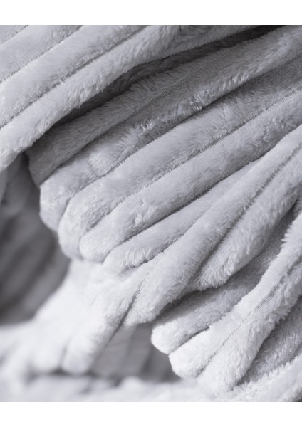 Corbeau Welsoft Düz Tv Battaniye - Gri indirimleri