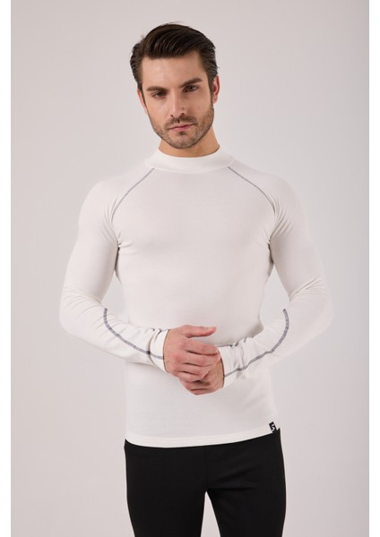 Thermo-Fit Erkek Termal Içlik Üst Kayak Içliği Ekru Beyaz Gri fiyatları