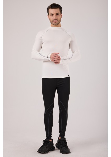 Thermo-Fit Erkek Termal Içlik Üst Kayak Içliği Ekru Beyaz Gri indirimleri