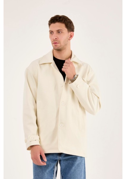 X-2027 Astarlı Düğmeli Kaşe Mont modelleri