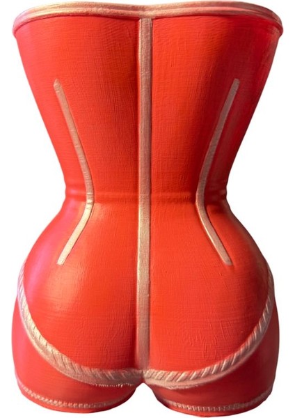 Dekoratif Kadın Büstü Şarap Şişesi Standı – Estetik Tasarım – Lüks Ev Bar Dekoru(Pembe) fiyatları