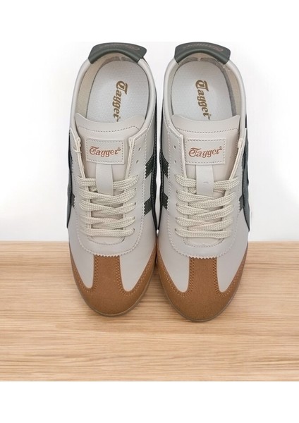 Günlük Erkek Konforlu Rahat Bej Sneaker Ayakkabı