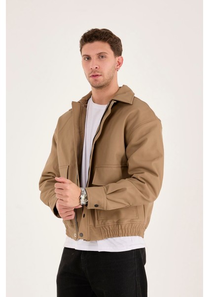 X-2014 Bel Lastikli Içi Kapitone Deri Mont fiyatları