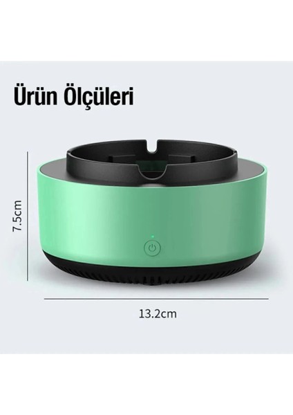 Dumanı Içine Çeken Kül Tablası Kokuyu Hapseden Küllük Akıllı Kül Tablası Kokusuz Küllük fırsatları