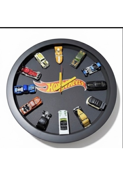 Hot Wheels Tasarım Kolleksiyon Duvar Saati indirimleri