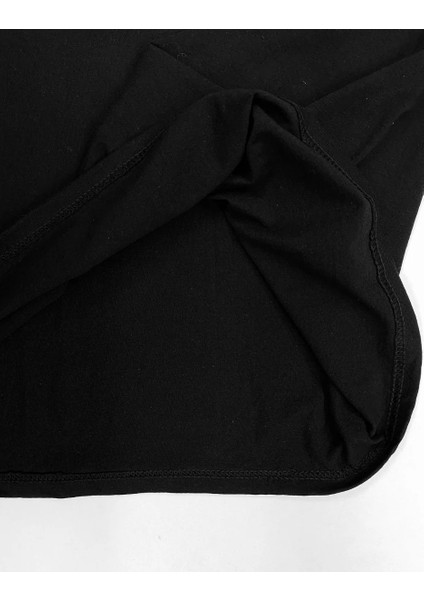 Siyah %100 Pamuk Nefes Alan Kumaş Premimum Baskı Tam Beden Siyah Çocuk Tişort indirimleri