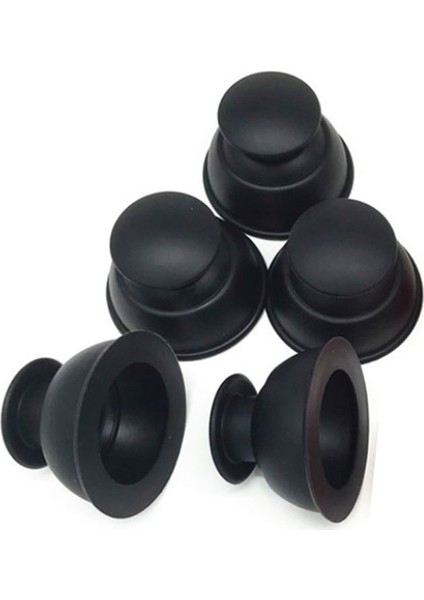 Vantuz Silikon Masaj Kupası, Kuru Kupa 2 Adet Siyah fiyatları