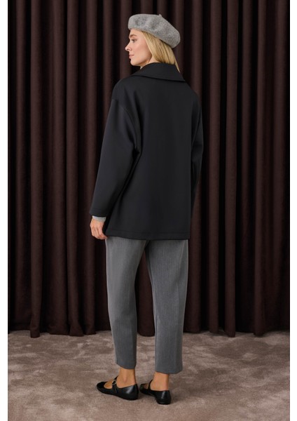 Maskülen Scuba Ceket Siyah