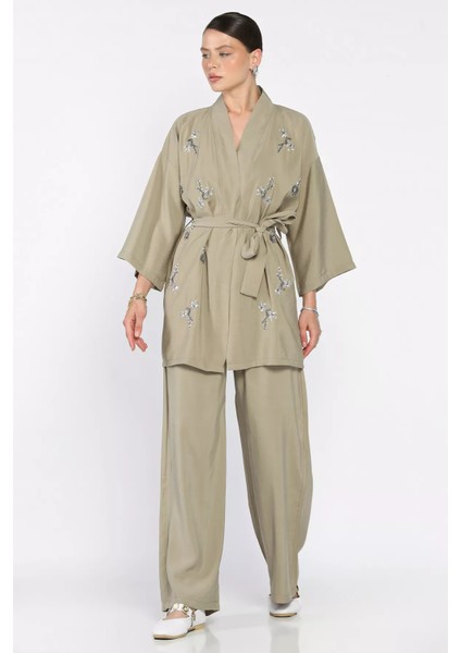 Taşlı Kimono Pantolon Ikili Takım P-00017514 fiyatları