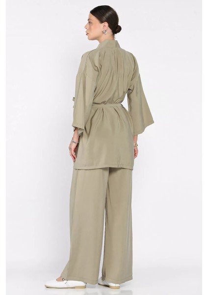 Taşlı Kimono Pantolon Ikili Takım P-00017514 modelleri