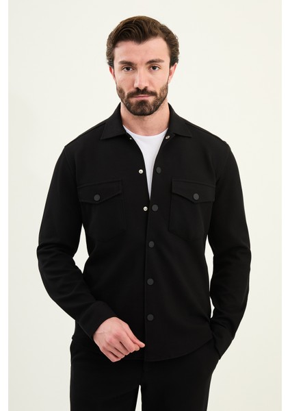 Çizgli Slim Fit Gömlek Yaka Çıtçıtlı Mont Ipli Pantolon Takım fırsatları