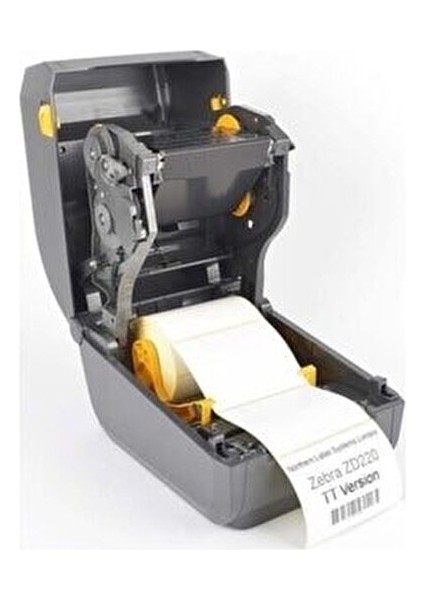 ZD220T Barkod Yazıcı USB Bağlantılı 102 mm/sn Hızında Siyah Renk 191x197x267 mm modelleri