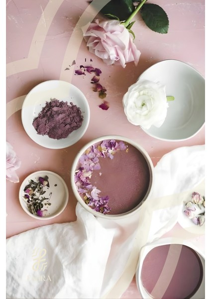 Gül Tozu 50 G – %100 Doğal Kurutulmuş Gül Yapraklarından Maske modelleri