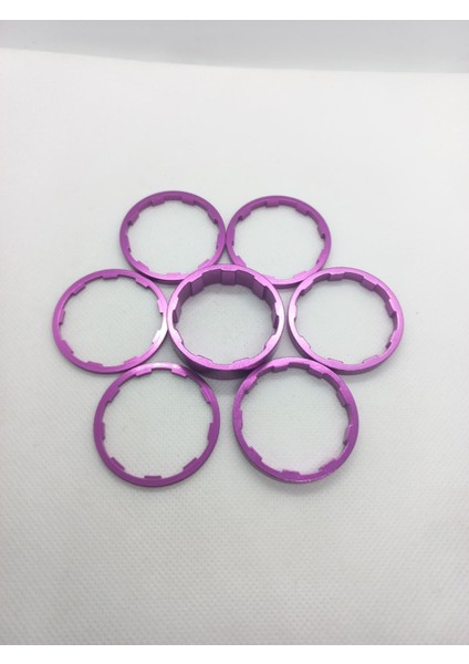 Bisiklet Single Speed Tek Vites Dönüşüm Kiti Mor Renkli modelleri