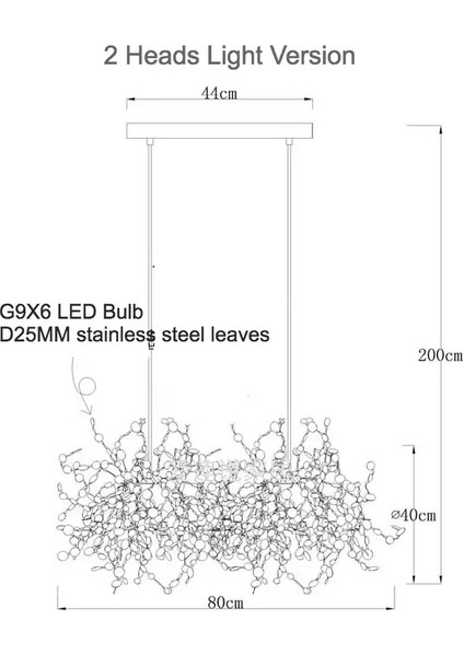 Modern Ikili Pullu Altın Renkli Sarkıt Avize fırsatları