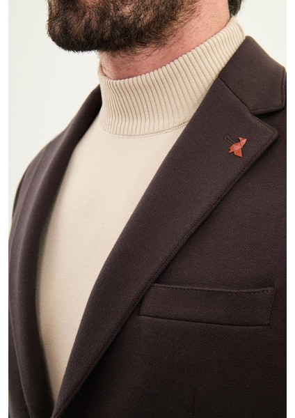 Dokulu Slim Fit Mono Yaka Torca Cep Beli Lastikli Ipli Erkek Takım Elbise fiyatları