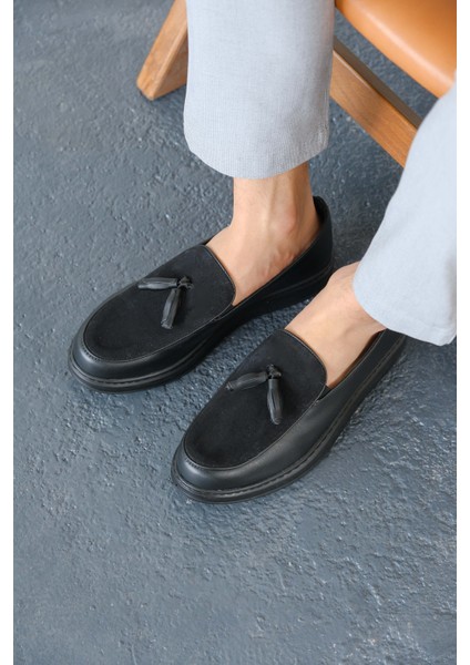 MN002 - Cst Loafer Pelle Erkek Ayakkabı Sıyah fiyatları