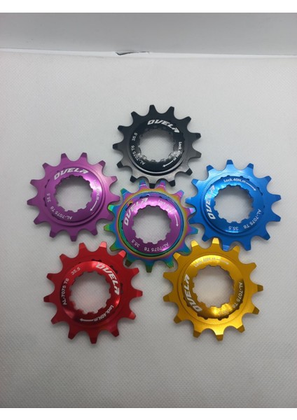 Bisiklet Single Speed Tek Vites Dönüşüm Kiti Mor Renkli fırsatları