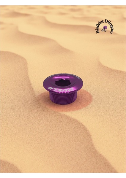 Bisiklet Aynakol Kapağı Vidası - Alüminyum Alaşım Krank Sabitleme Cıvatası Mor fiyatları